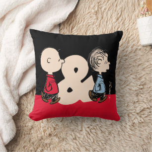 Peanuts   Charlie Brown & Linus Cushion