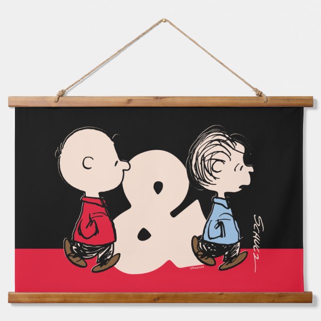 Peanuts | Charlie Brown & Linus Hanging Tapestry (Front)