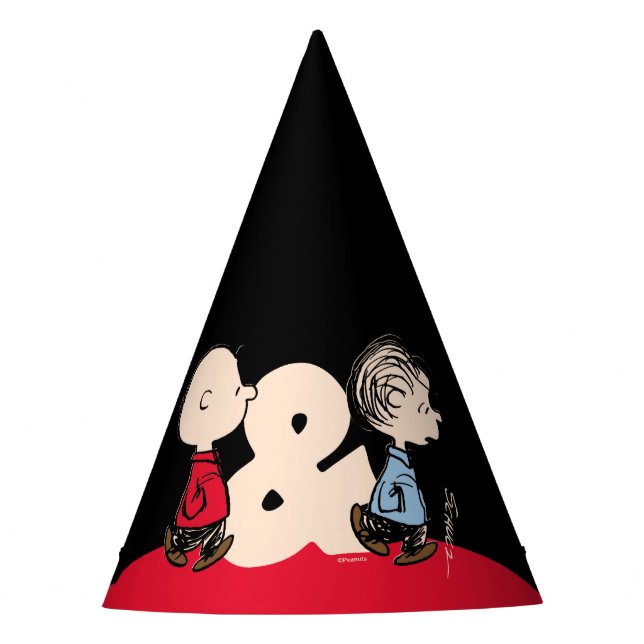 Peanuts | Charlie Brown & Linus Party Hat (Front)