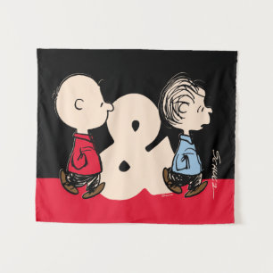 Peanuts   Charlie Brown & Linus Tapestry