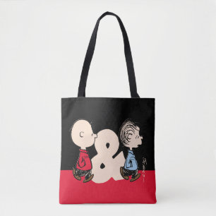 Peanuts   Charlie Brown & Linus Tote Bag