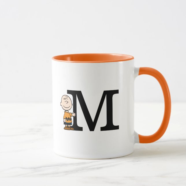Peanuts | Charlie Brown Monogram M Mug (Right)