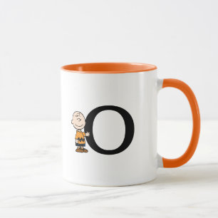 Peanuts   Charlie Brown Monogram O Mug