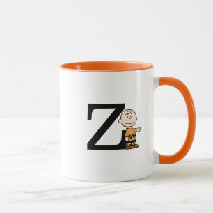 Peanuts   Charlie Brown Monogram Z Mug