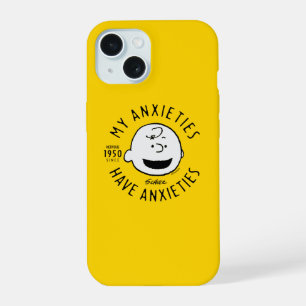 Peanuts   Charlie Brown Nervous Since 1950 iPhone 15 Case