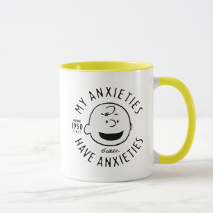 Peanuts   Charlie Brown Nervous Since 1950 Mug