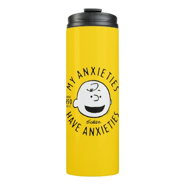 Peanuts | Charlie Brown Nervous Since 1950 Thermal Tumbler (Front)