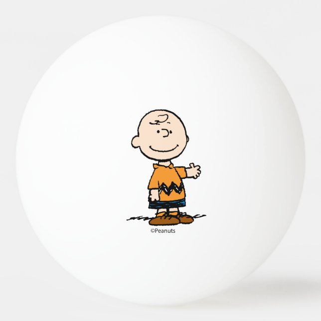 Peanuts | Charlie Brown Ping Pong Ball (Front)