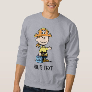 Peanuts Charlie Brown Pirate Halloween Sweatshirt