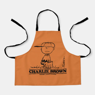 Peanuts   Charlie Brown Playing Ball Apron