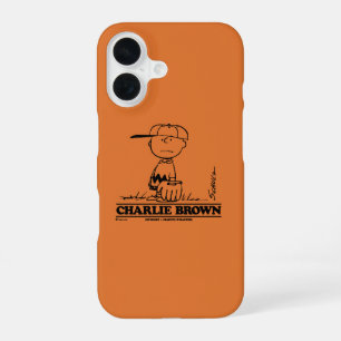 Peanuts   Charlie Brown Playing Ball iPhone 16 Case