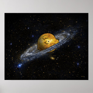 Peanuts Charlie Brown Spaced Out Poster