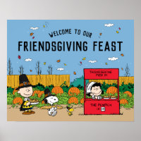 Peanuts | Charlie Brown Thanksgiving Feast Welcome