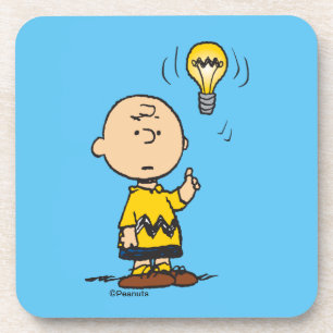 Peanuts   Charlie Brown's Light Bulb Idea Coaster