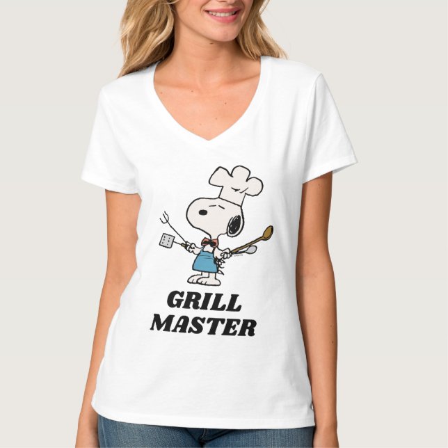 Peanuts | Chef Snoopy T-Shirt (Front)