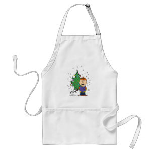 Peanuts Christmas Caroling Standard Apron