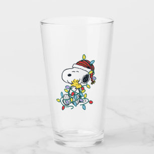 Peanuts   Christmas Love and Lights Glass