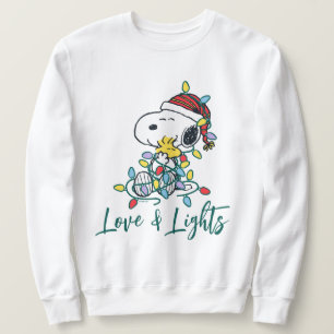 Peanuts Christmas Love and Lights Sweatshirt