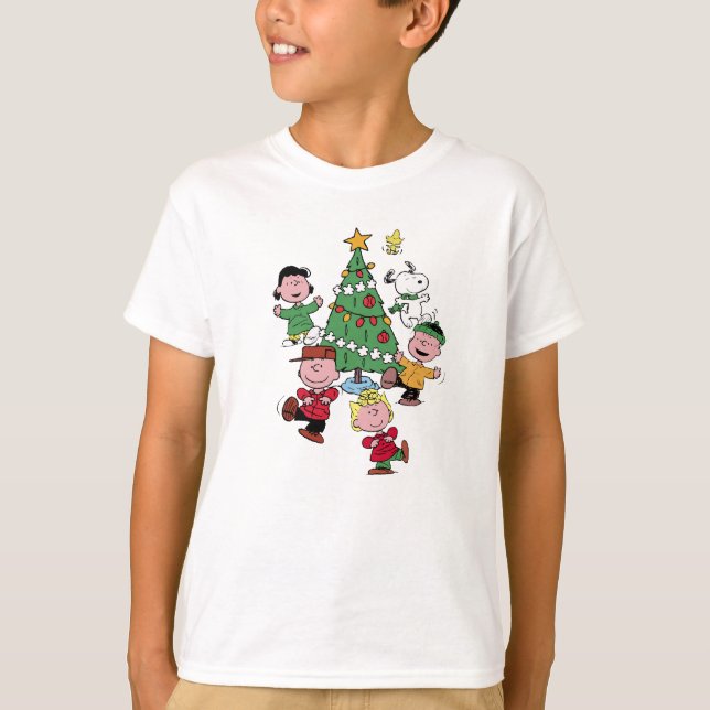 peanuts christmas party T-Shirt (Front)