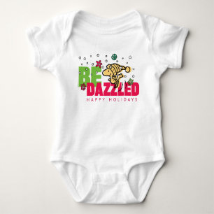 Peanuts Christmas Woodstock Be Dazzled Baby Bodysuit