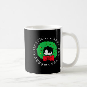 Peanuts Christmas Wreath Coffee Mug