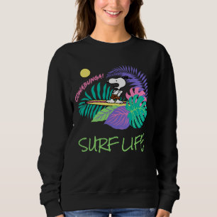 Peanuts Cowabunga Snoopy Sweatshirt