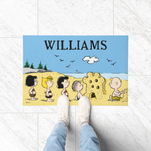 Peanuts   Day at the Beach Doormat