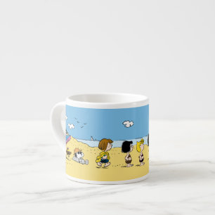 Peanuts   Day at the Beach Espresso Cup