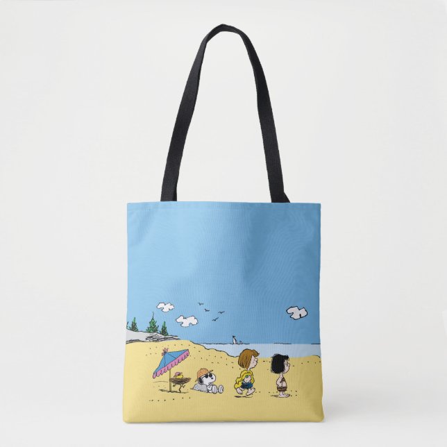 Peanuts | Day at the Beach Tote Bag (Front)