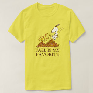 Peanuts   Fall Is My Favourite T-Shirt