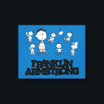 Peanuts | Franklin Armstrong Canvas Print<br><div class="desc">Check out this fun Peanuts design featuring Franklin.</div>
