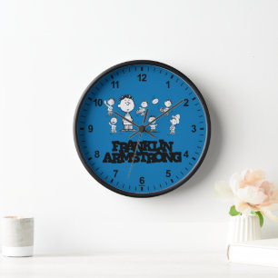 Peanuts   Franklin Armstrong Clock