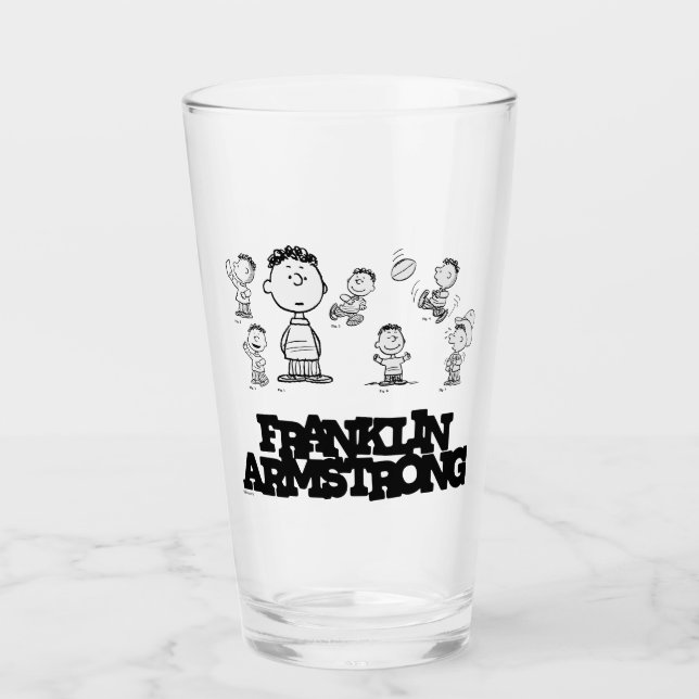 Peanuts | Franklin Armstrong Glass (Front)