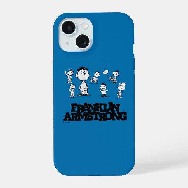 Peanuts | Franklin Armstrong iPhone 15 Case (Back)