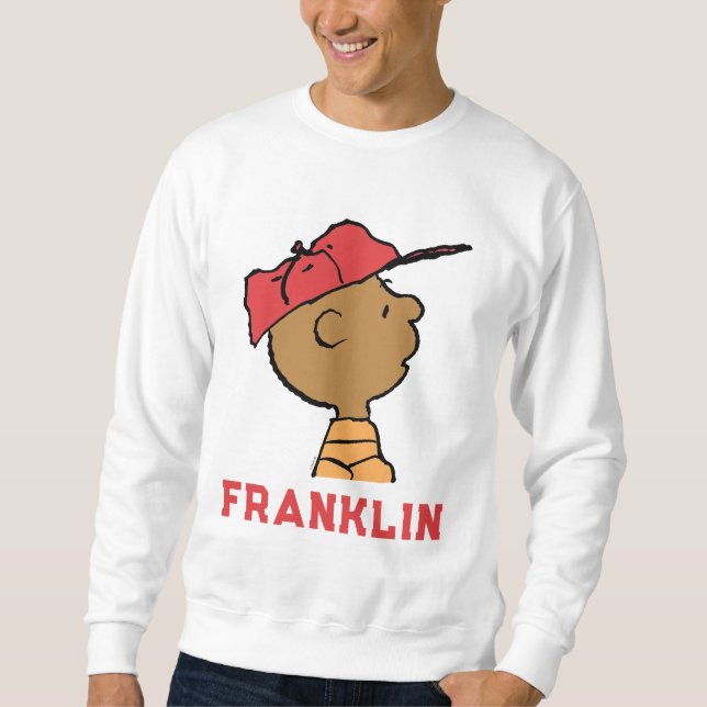 Peanuts | Franklin Baseball Cap Sweatshirt (Front)