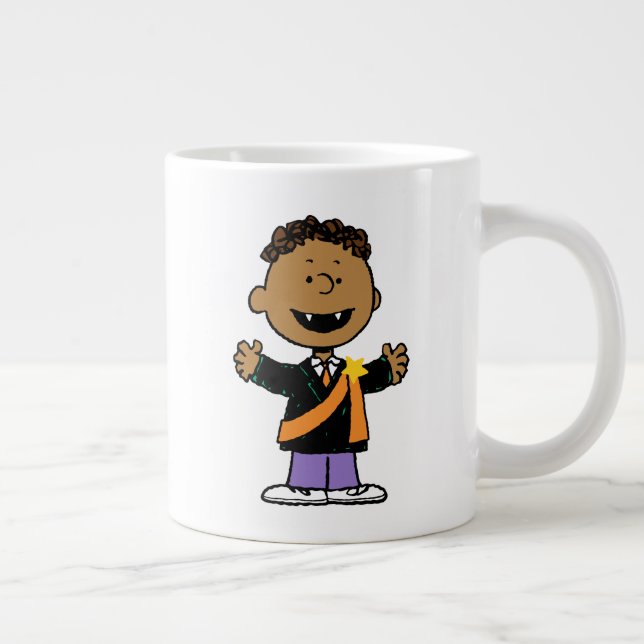 Peanuts | Franklin Halloween Vampire Large Coffee Mug (Right)