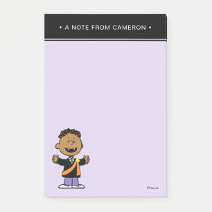 Peanuts Franklin Halloween Vampire Post-it Notes