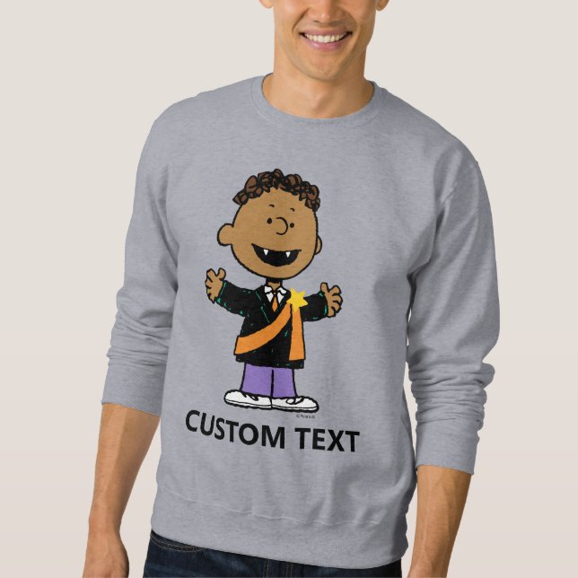 Peanuts | Franklin Halloween Vampire Sweatshirt (Front)
