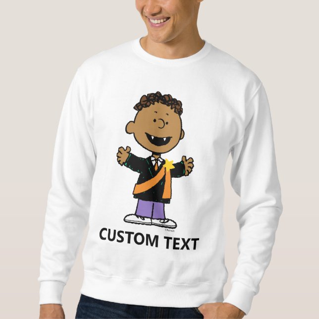 Peanuts | Franklin Halloween Vampire Sweatshirt (Front)