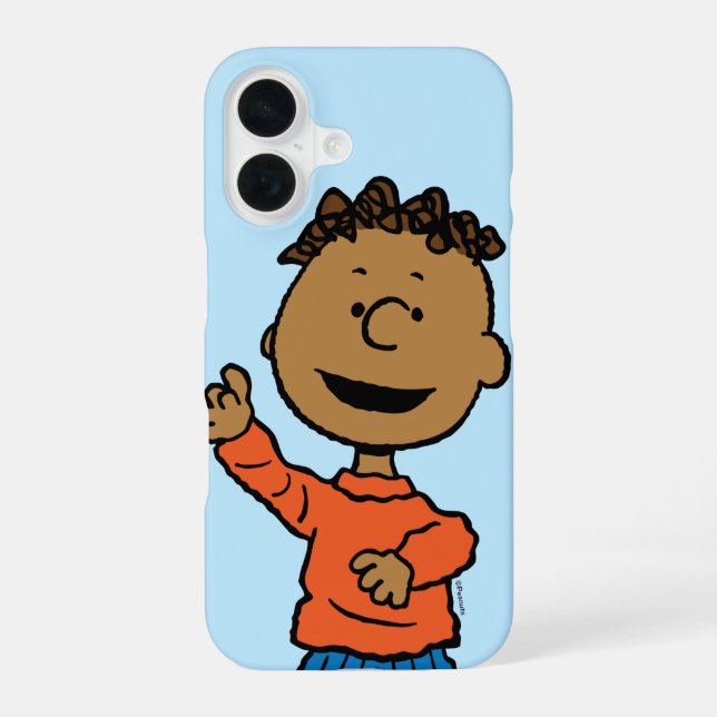 Peanuts | Franklin iPhone 16 Case (Back)