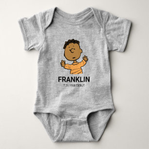 Peanuts Franklin Look Baby Bodysuit