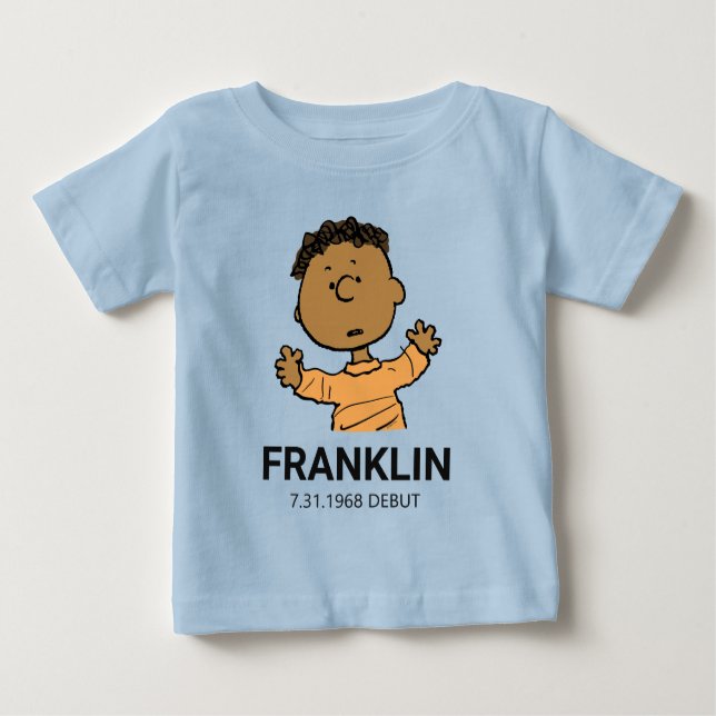 Peanuts | Franklin Look Baby T-Shirt (Front)