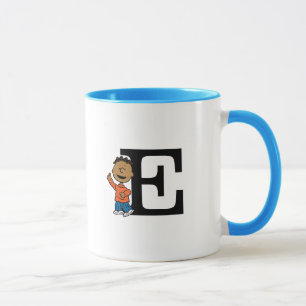 Peanuts   Franklin Monogram E Mug