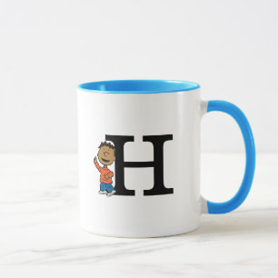 Peanuts   Franklin Monogram H Mug