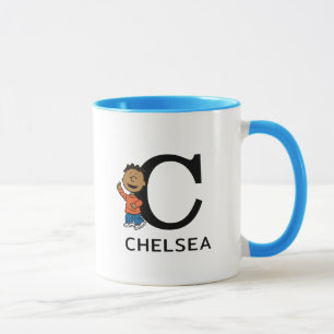 Peanuts   Franklin Name & Monogram C Mug