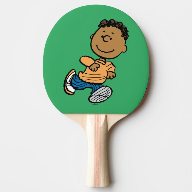 Peanuts | Franklin Running Ping Pong Paddle (Front)