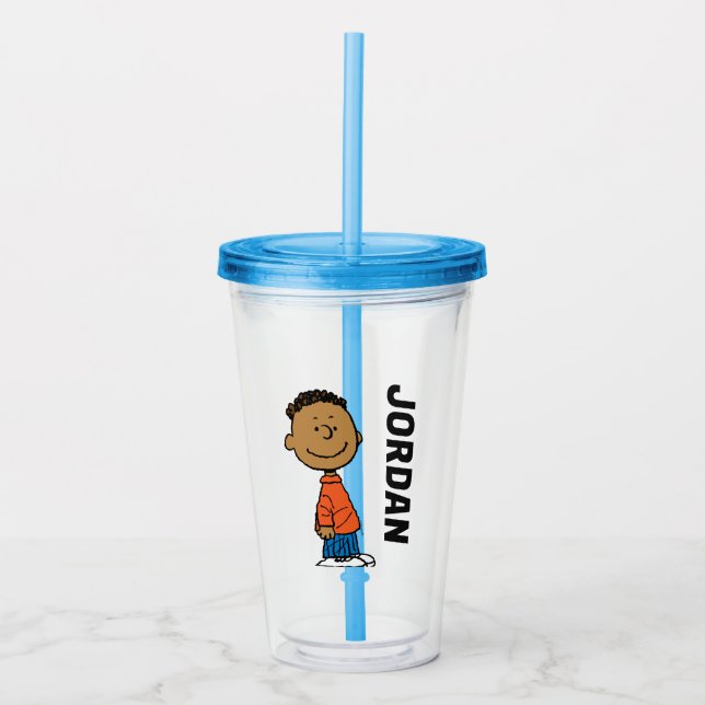 Peanuts | Franklin Smile Acrylic Tumbler (Front)