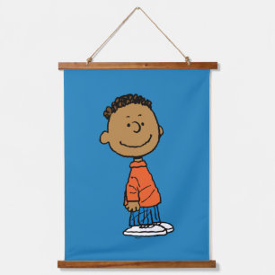 Peanuts   Franklin Smile Hanging Tapestry