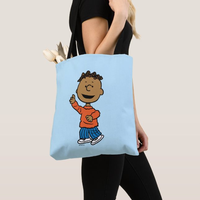 Peanuts | Franklin Tote Bag (Close Up)