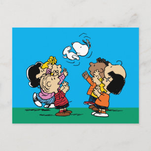 Peanuts Friends Fun Postcard